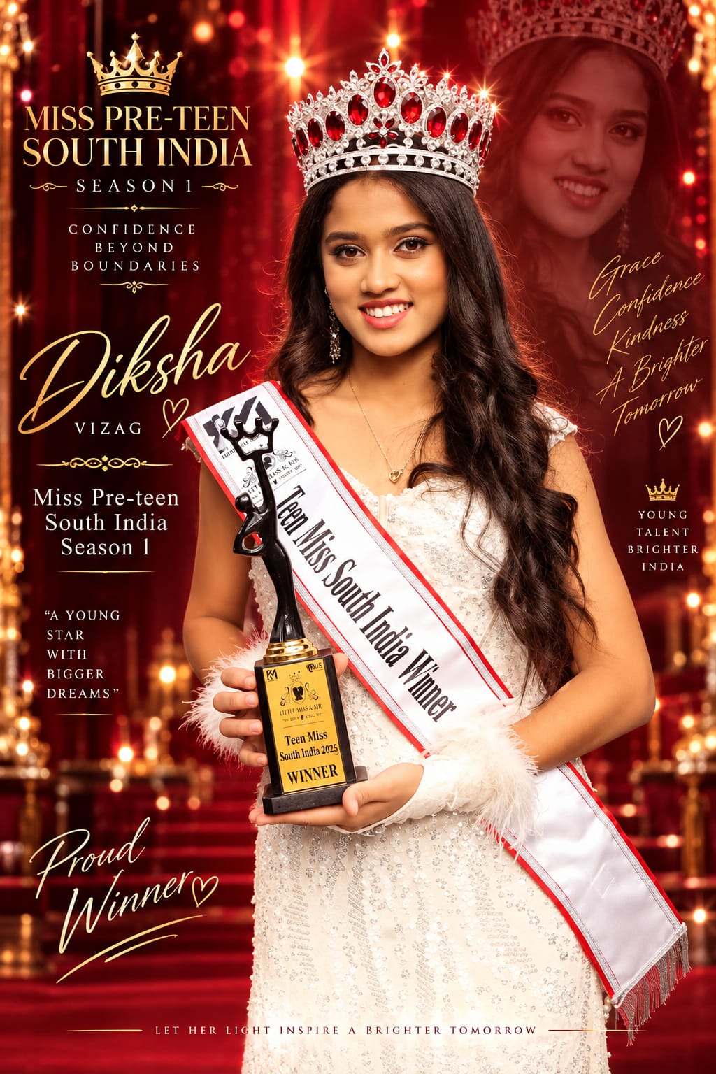 Deeksha - Miss Pre-Teen South India
